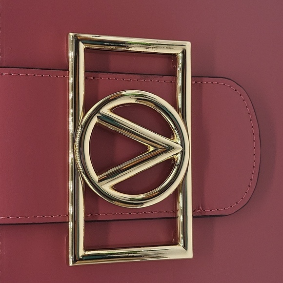 1362- Valentino By Mario Valentino Bag Genuine Italian Leather NWT - Picture 6 of 16